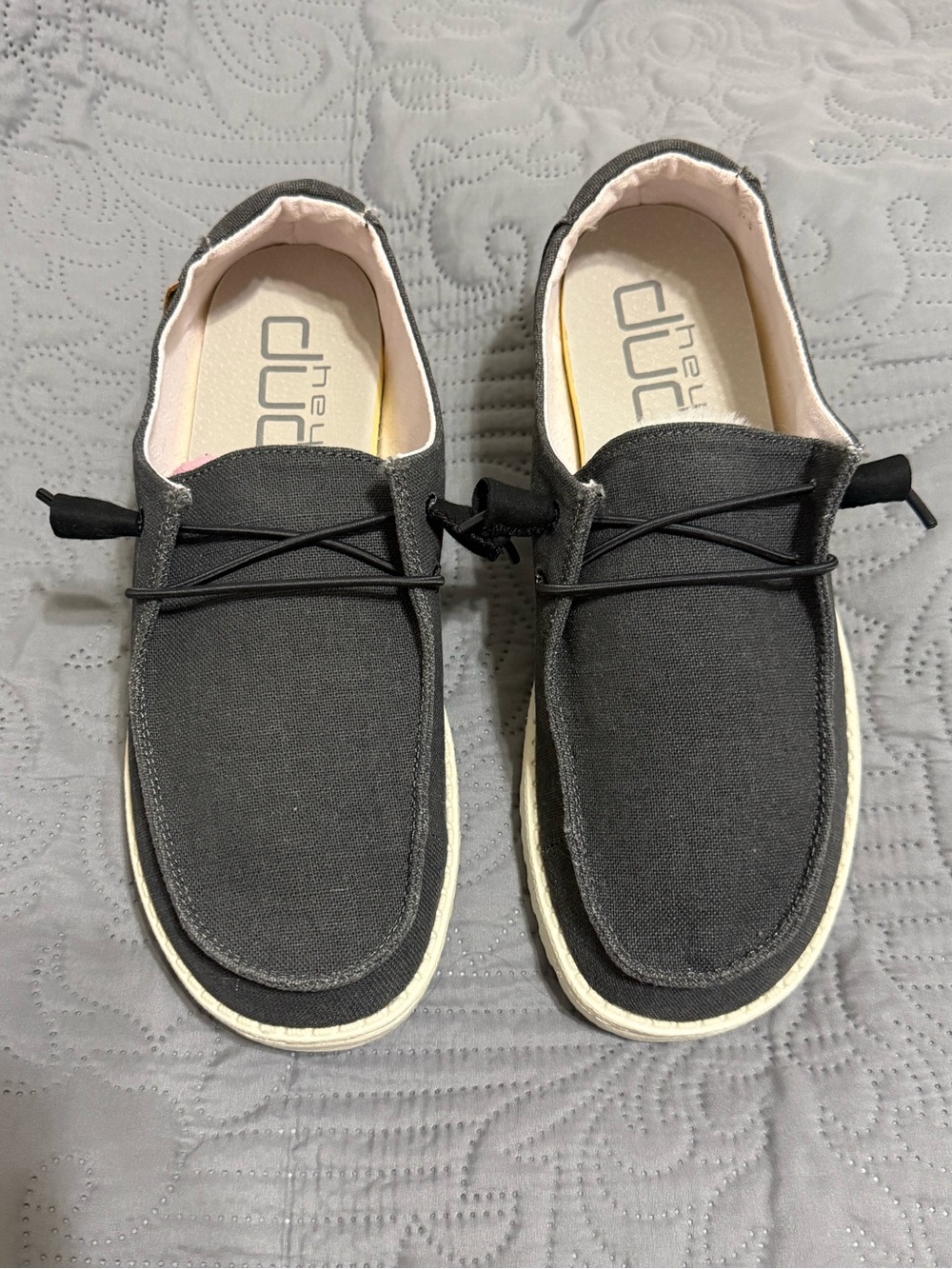 Women's Grey Wendy Heydude